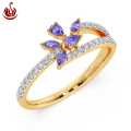 Sazuna Jewellers Sadhri Diamond Ring Women - 1 Pcs 14 Karat. 