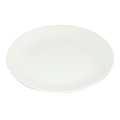 White Ceramic Plate Plain Design 9 Inch. 