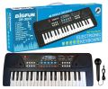 Kids Piano with Mic - 37 Keys, 8 Rhythms, 8 Tones, 6 Demos, Portable Electronic Keyboard Toy for Beginner Education. Ideal for Ages 3-5 Boys, Girls. 