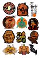 Halloween Sticker Set- 12 pcs | Sticker Pack for Laptop | Decalsnation. 