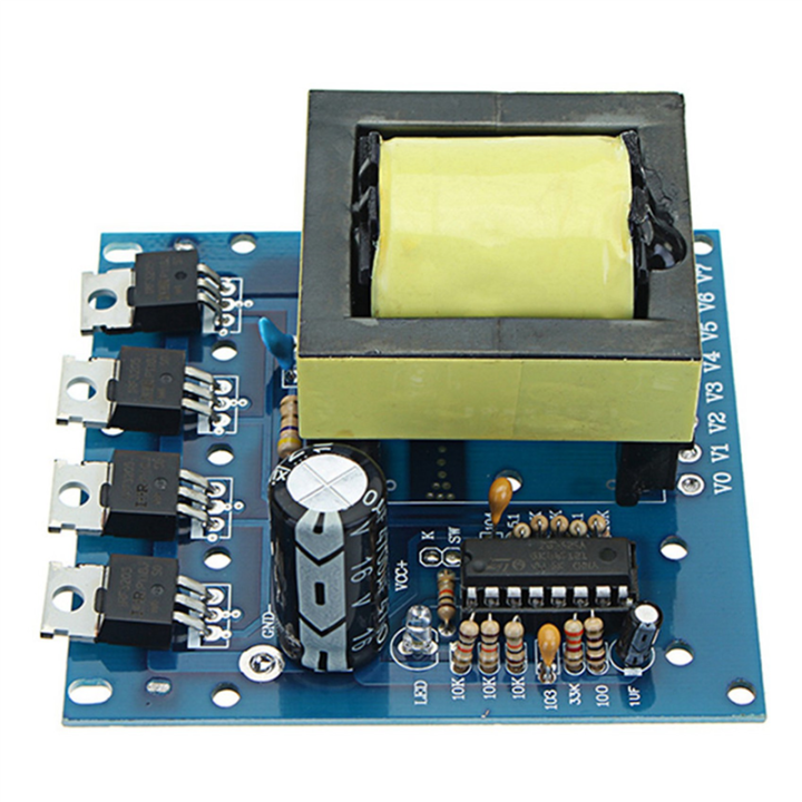 (COKP) 2X DC 12V to AC 220V 380V 500W 1000W Inverter Boost Board ...