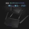 Tenda AC1200 Smart Wi-Fi Router, High Speed Dual Band Wireless Internet Router With Smart APP, 4 x 100 Mbps Fast Ethernet Ports AC6 Black. 