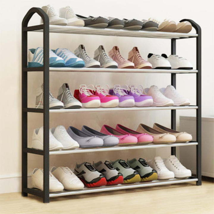 Stackable%20Shoe%20rack%20Durable%20Removable%20assembly%204-tier%20Organizer%20Home/Dorm/Balcony%20Multifunctional%20Storage%20shelf%20for%20Bedroom%20Closet%20Entryway%20Students%20Shoe%20storage%20-%20Image%203