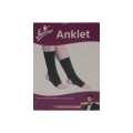 Flamingo Anklet For Sprained & Strained Ankles- 1 Pair In Black Color (Small). 