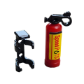 NAMUNY 4X Mini Shovel Fuel Tank Oil Drum Decoration for Axial SCX24 C10 JLU 1/24 RC Car. 