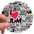 Artsy Home 25/50 pcs Funny JDM Stickers for Laptops and Skateboards Cellphone Guitar. 
