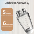 Scalp Medicine Liquid Applicator 6ml Mini Medicine Guide Comb Roller Ball Massage Comb for Hair Growth and Strong Roots. 