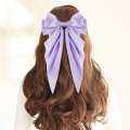 Accessories Point Bow Hair Clip Satin Fabric Metallic Barrette Closure Bow Knot Hair Clip For Women | Fashion. 