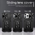 Case for iPhone 13 Pro Max with Camera Cover and Kickstand，Built-in 360° Rotate Ring Stand Magnetic Full Body Shockproof Bumper Protective Phone Cover Case. 