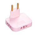 Foldable Extension Socket 180 Degree Rotations EU Power Plug Adapter Wireless Travel Home Office Socket Power. 