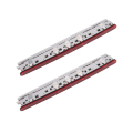 JINMY 2X Red LED Brake Light 3RD High-Position Auto Stop Lamp Tail Light for A4 B7 2005-2008 8E9945097B. 