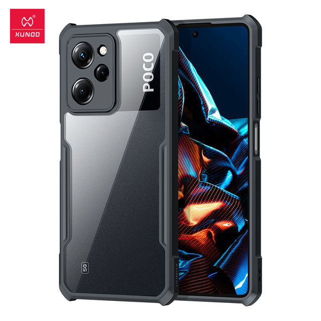 Xundd%20case%20for%20Xiaomi%20Poco%20X5%20Pro%205G%20-%20Transparent%20Mobile%20Back%20Cover%20Air-bag%20Shockproof%20Protective%20Shell%20-%20Image%202