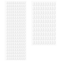 800Pcs Wall Putty Set Kit Double Sided Sticky Dots for Wall Hanging Earthquake Putty Museum Putty Clear. 