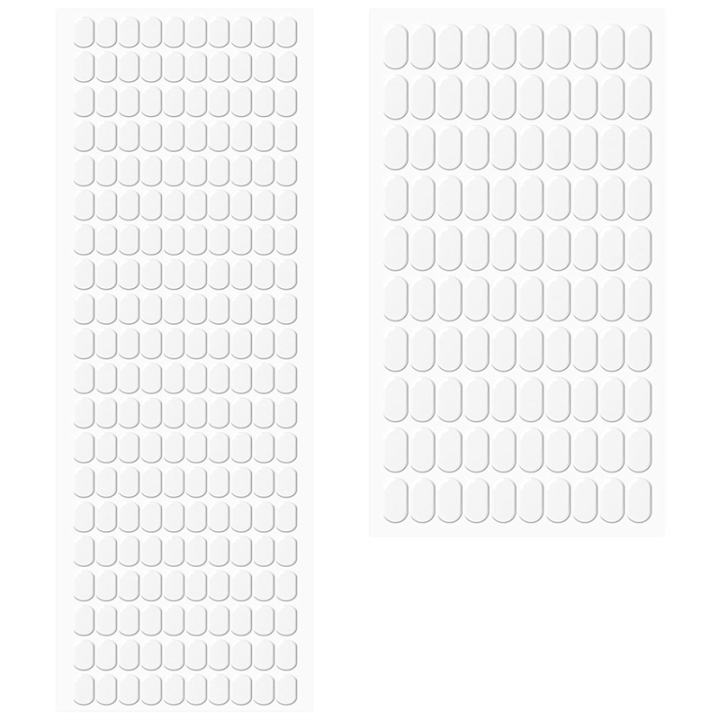 800Pcs Wall Putty Set Kit Double Sided Sticky Dots for Wall Hanging Earthquake Putty Museum Putty Clear