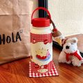 New 900ml Vacuum Cup Blue Star Puppy Insulated Water Bottle Stainless Steel Portable Thermal Car Cup. 