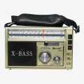 Golon Rx-381 Multimedia Radio Set 'Usb/ Sd Card/ Tf Card/Bluetooth & Flashlight With Built-In Rechargeable Battery. 