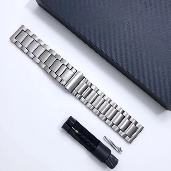 Titanium%20Metal%20Watchband%20Strap%20For%20Fossil%20Band%20GEN%206%205%205E%2044mm%20GEN%205%20LTE%2045mm/Carlyle/Julianna%20HR%2022mm%20Bracelet%20Luxury%20Wristband%20-%20Image%202