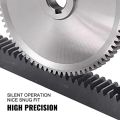 NCANRUI Metal Lathe Gears, Change Gear with Lathe Belt, Metal Gear Set for CJ0618 Mini Lathes & Milling Machines. 