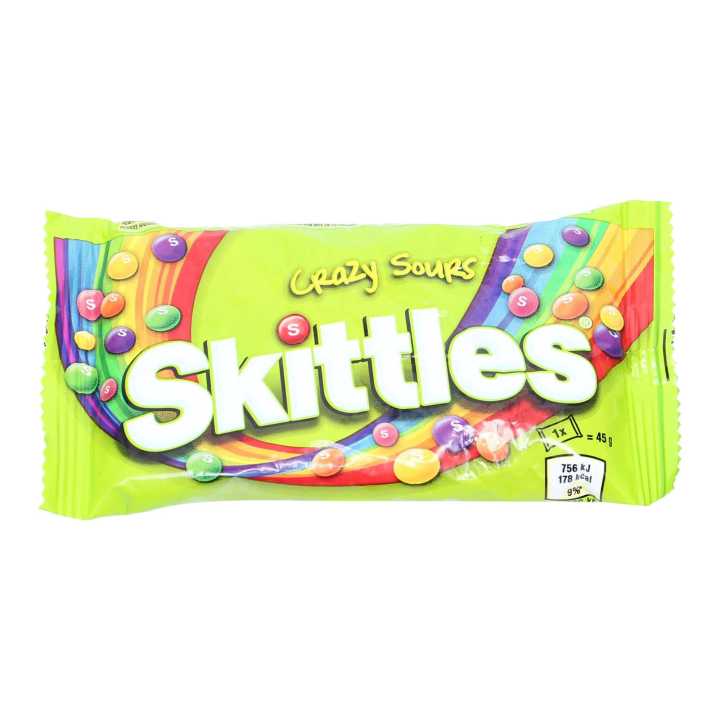 Skittles Crazy Sours 45Gm