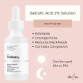 The Ordinary Salicylic Acid 2% Solution Serum (30ml). 