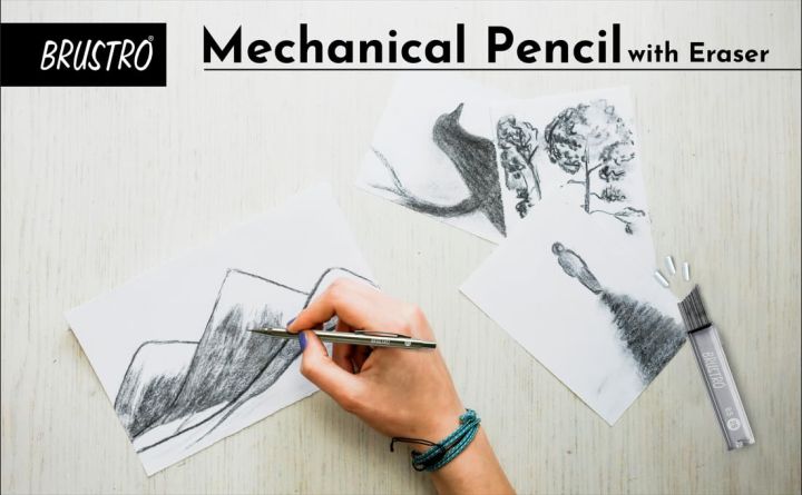 Mechanical%20Pencil%20with%20Eraser%200.5mm%20-%20Image%202