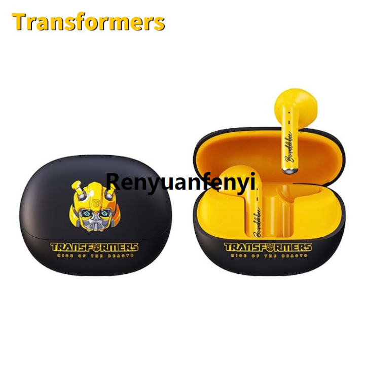 Renyuan TRANSFORMERS TF-T28 Earphones Bluetooth HiFi Sound HD Call Wireless 2025 New Headphones Waterproof Low Latency Sport Gaming Earbuds