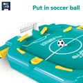 Toys World | Dual Player Table Football Game - Vibrant Green Soccer Table with Yellow Handles & Goals, Perfect for Youngsters & Parents, Ideal Birthday & Easter Gift, Soccer Table Game|Playful Design|Plastic Construction, Soccer Table. 