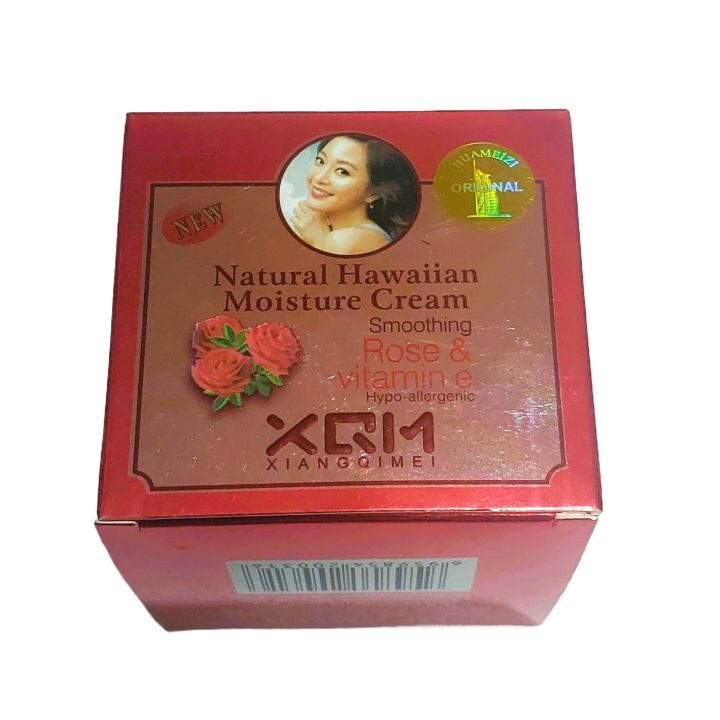 X.Q.M%20Natural%20Hawaiian%20Smoothing%20Moisture%20Cream%20Rose%20With%20Vitamin%20E%2050ml%20-%20Image%205