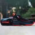 PEAK Blade High Cut Basketball Shoes Black/Red For Men E233111A | Indoor And Outdoor Basketball Shoes For Men. 