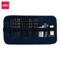 DELI EC27 FINENOLO Sketch Pencil & Tools Set (27 Pieces). 