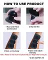 Electric EMS Neck Massager Cervical Massage Patch Shoulder Leg Arm Abdominal Pulse Muscle Stimulator Portable Pain Relief. 