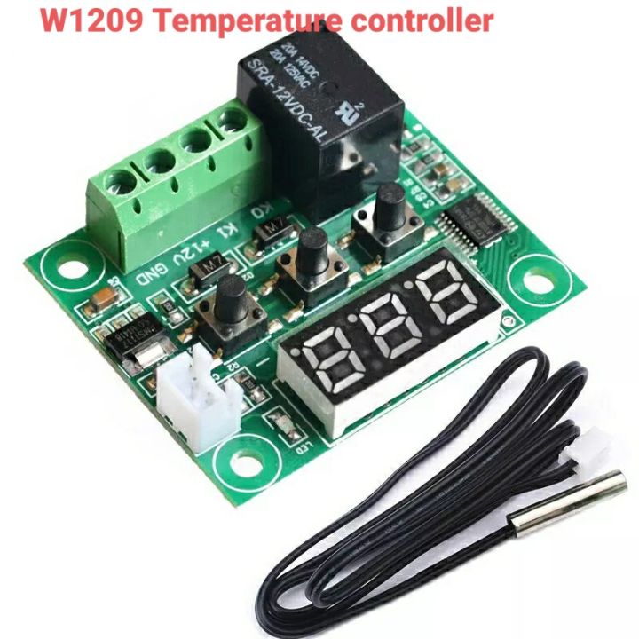 W1209 DC 12V LED Digital Thermostat Temperature Control Thermometer ...