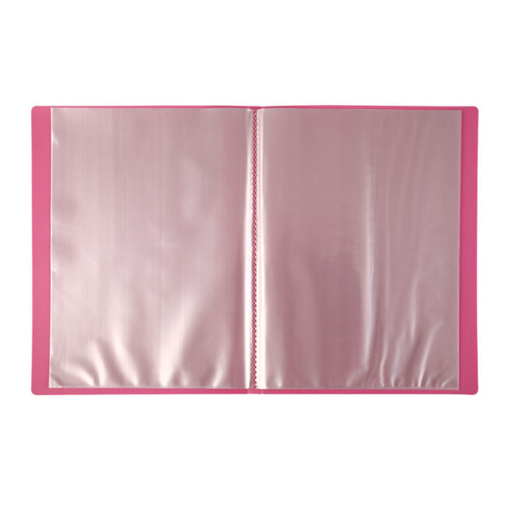 Comix%20%20Display%20Book/Pocket%20File%20A4%20Size%20%2040%20Pockets%20PP%20Clear%20Book%20File%20Transparent%20Colored%20Plastic%20Folder%20By%20Mitrata%20-%20Image%205