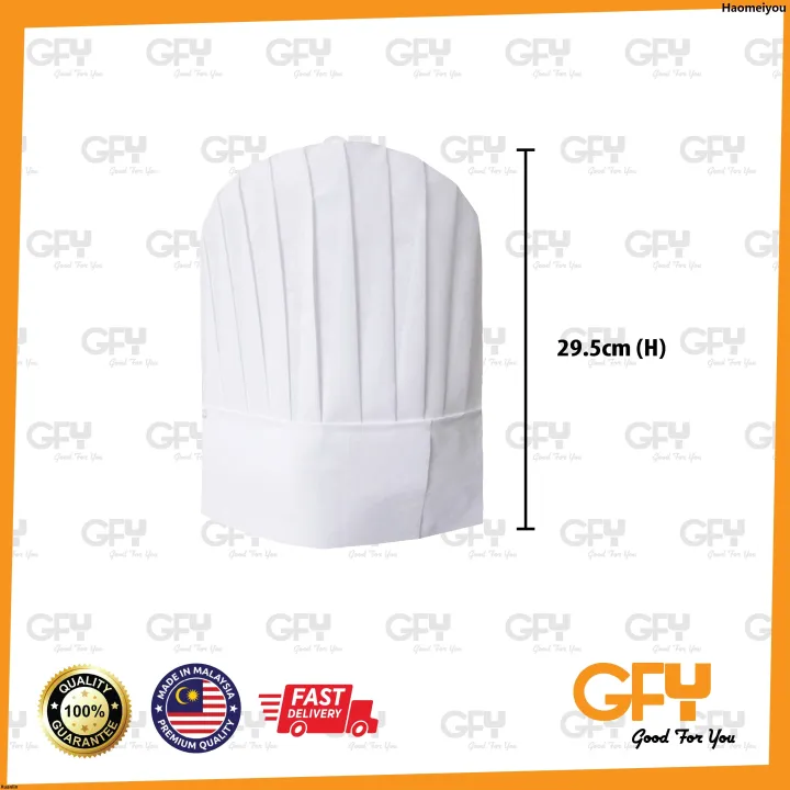 Xuanlin%5BReady%20Stock%5DUnisex%20Non%20Woven%20Paper%20Chef%20Hat%20For%20Cooking%20Cafe%20Restaurant%20Working%20CH006W%20Special%202025%20-%20Image%202