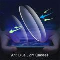 Metal Frame Blue Ray Cut Square Golden Frame Trendy Light Blocking Premium Glasses 100% UV Protection Pretty Looks Computer Glasses. 