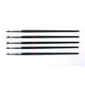 Nail Art Gel 5 Pieces Clay Painting Silicone Pen Hollow Out Carving Eming Repair Tool Brush Set. 