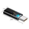 Translucent Housing Pd Adapter Pd 35w Fast Charging Adapter for Apple Type C Lightweight Durable Converter with Indicator for Android. 