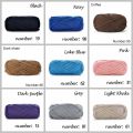 100g DIY Hand-knitted Blanket Thick Knit Easy Peasy Yarn Cotton Wool Yarn Basket Cloth Paragraph. 