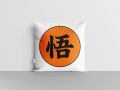 Japanese Kanji Inspired Printed Decorative Cushion Covers with fillings – Set of 4. 