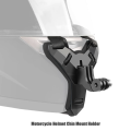 Motorcycle Helmet Chin Strap Mount for GoPro, Insta 360, DJI Osmo Action Camera. 