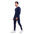 Snow Yak Navy Blue Color Full Sleeve Thermal Set For Men. 