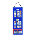 Visual Schedule for Kids Daily Routine Chart with 70 Cards Felt Autism Learning Behavioral Tool for School. 