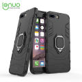 Lenuo Phone Case for iphone 7 Plus / 8 Plus Metal Ring Holder Cover. 