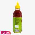 Siracha Chilli sauce Set of 5. 