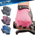 Wenefang 1Pair Kids Sport Gloves, Kids Half Finger Gloves, Kids Boys Girls Cycling Gloves for Biking Camping Fishing Outdoor Sports. 