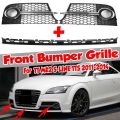 Car Front Bumper Fog Light Lamp Cover for TT MK2 TTS. 