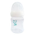 Tender Flo 150mL Ultra Clear Wide Neck Baby Feeding Bottle | 1 Bottle | Tritan Material Made in USA. 