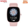Vestel Zazz Z139 Smartwatch: 1.83" IPS Display | IP67 Waterproof | Pink Color | BT calling | 100+ Sports mode | Luxury Watch Faces. 