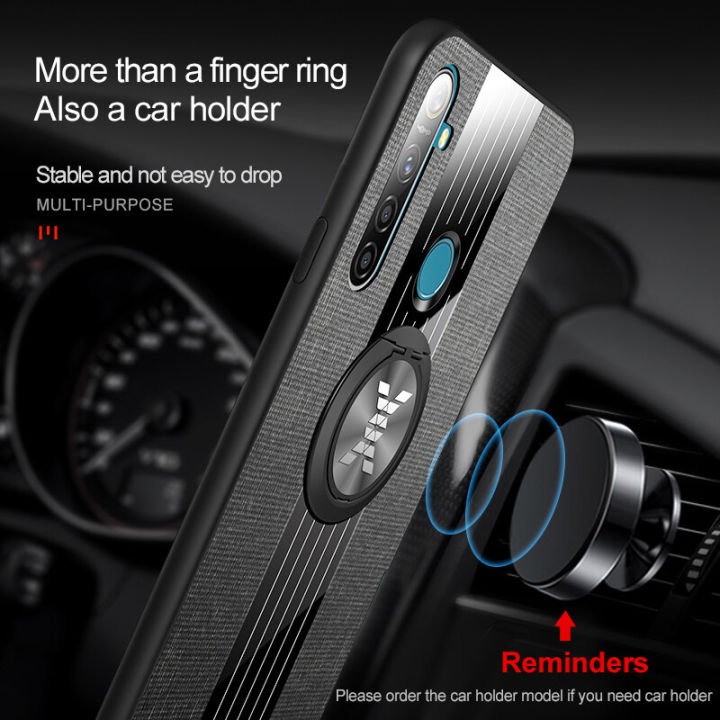 Lenuo%20For%20Realme%205%20Pro%20Case%20Luxury%20Bracket%20Ring%20Phone%20Case%20Soft%20TPU%20Leather%20Back%20Cover%20-%20Image%202