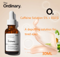 The Ordinary Caffeine 5% + EGCG Depuffing Eye Serum (30ml). 